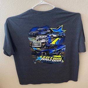 Central Arizona Speedway Racing Charcoal Gray T-shirt